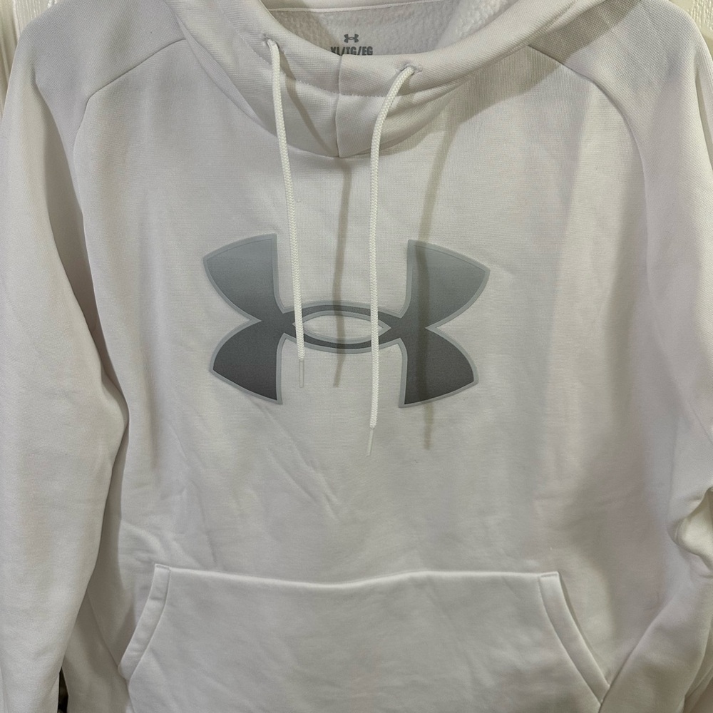 Under Armour White and Gray Women's Sweater